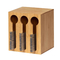 3-6L Bamboo Organizer Boxes Wooden Western Restaurant Knife And Fork Organizacja sztućców